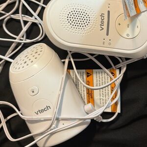 VTech White Baby Monitor Set
